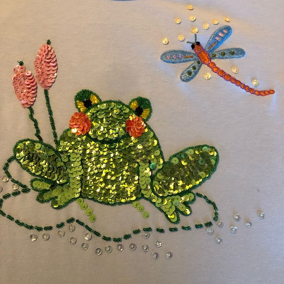 Sz L “Froggie” Top - Picture 2 of 3